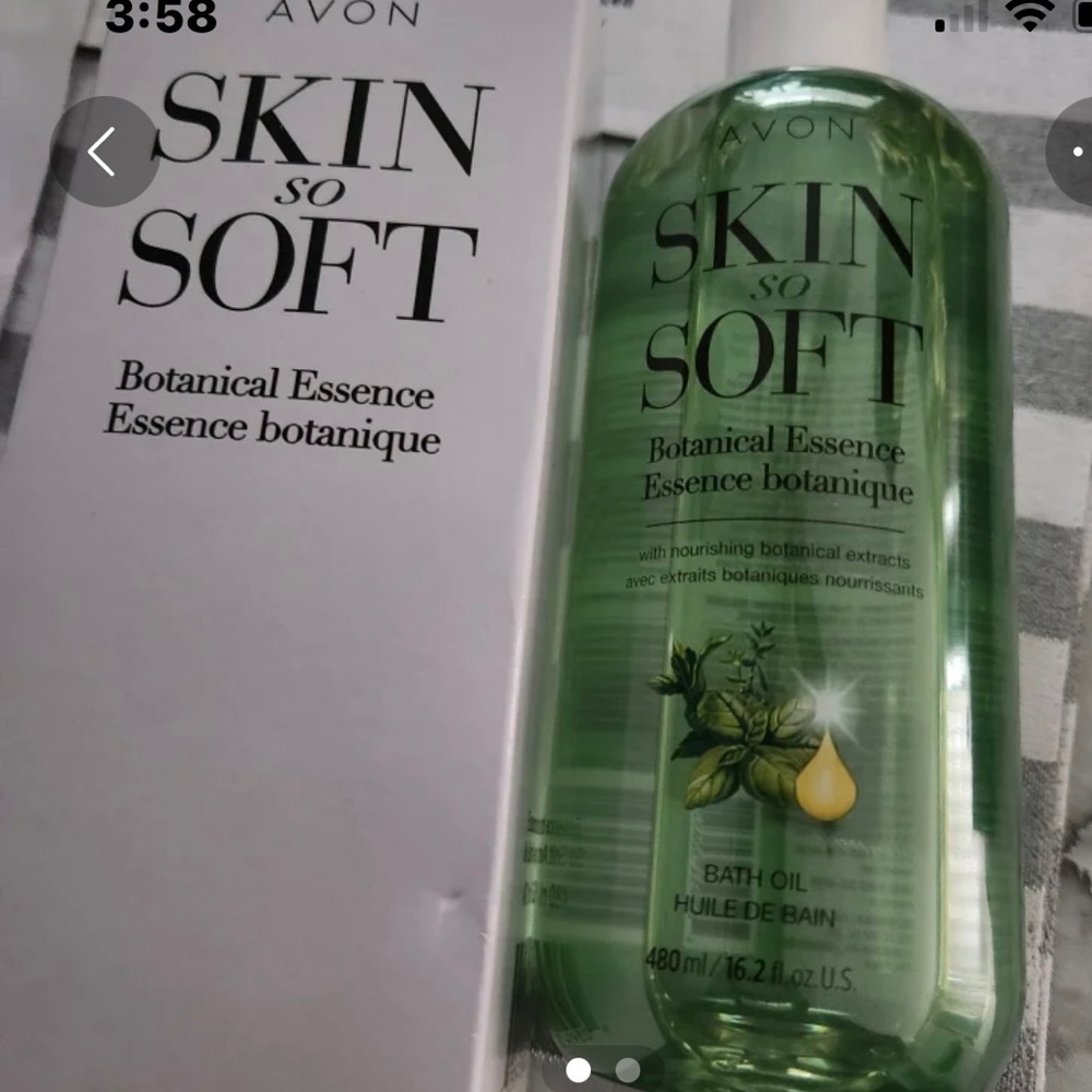 Avon sss bath oil